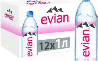 Евиан — французская водичка от марки Danone