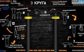 Прокачка пресса на турнике: все упражнения